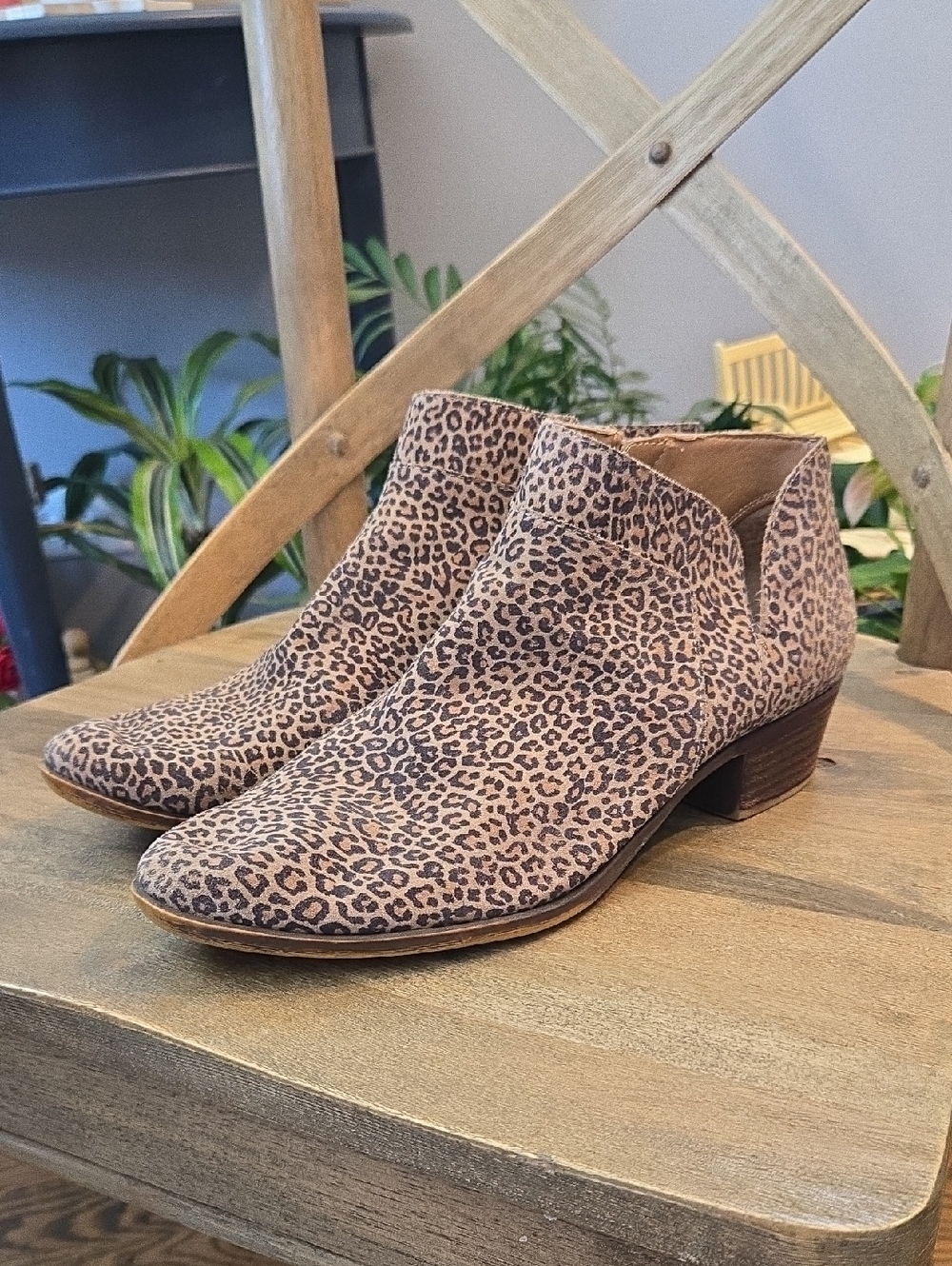 Lucky Brand Leopard Booties
